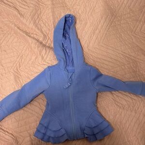 Little Sleepies Light Iris Peplum Hoodie